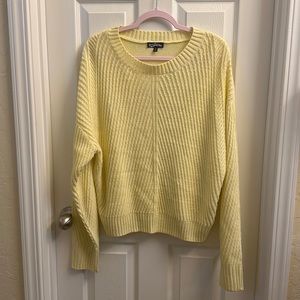 Pastel Yellow sweater